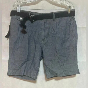 Polo Ralph Lauren Mens 34 Straight Fit Denim Chambray Shorts U.S. Naval Tailors